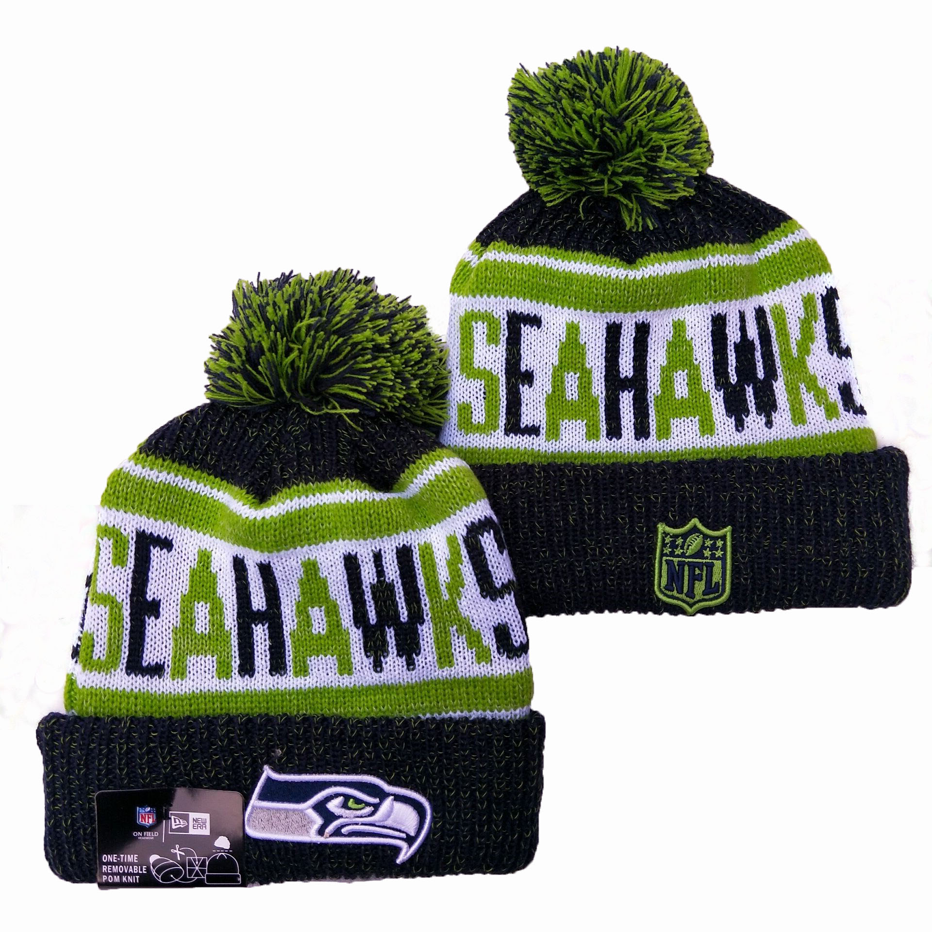 Seattle Seahawks Knit Hats 073